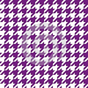 Seamless houndstooth pattern. Vector image.