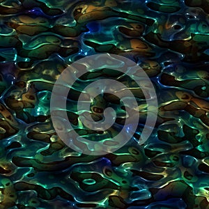 Seamless impoundment water pattern