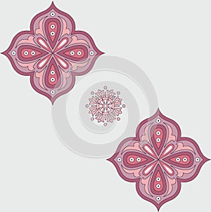 Seamless Indian traditional motif background