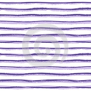 Seamless ink hand drawn stripe texture on white background.