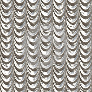 Seamless interior drapery pattern