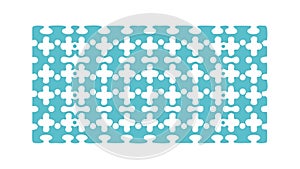 Seamless Interlocking Geometric Pattern, Connectivity Design, vector design Generative AI