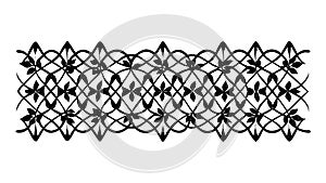 Seamless Interlocking Geometric Pattern Modern Abstract Design, vector design Generative AI