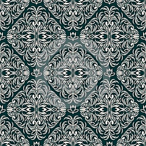 Seamless intricate ornamental Wallpaper for Design