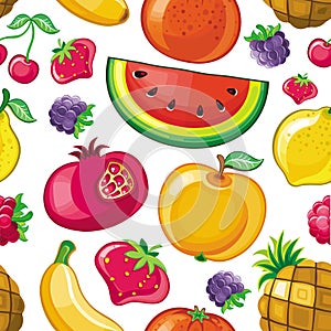 Seamless Juicy fruit texture