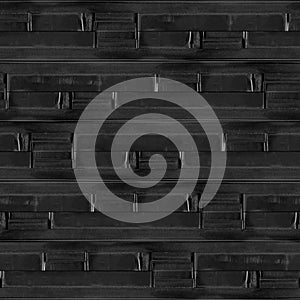 Seamless 4k photo texture material of black plastic tech panel surface