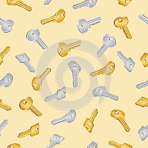 Seamless key pattern