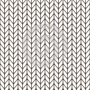 Seamless knitted background