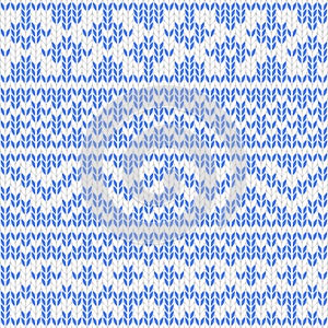 Seamless knitted pattern