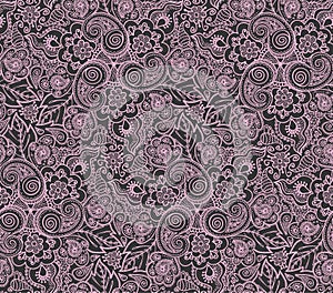 Seamless lace pattern