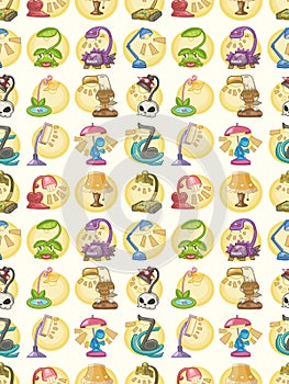 Seamless lamp pattern