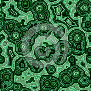 Seamless lawny malachite pattern photo