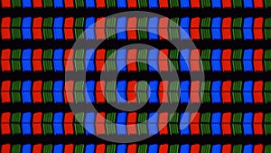 Seamless LCD display under microscope