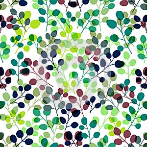 Seamless leaf pattern.Leaf background. Autumn seamless pattern.