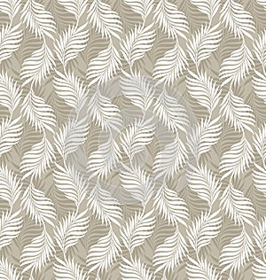 Seamless leaves background