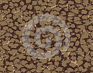 seamless leopard cheetah texture animal skin pattern. Textile fabric print. Suitable for fashion use. brown vector