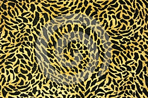 Seamless leopard fur pattern