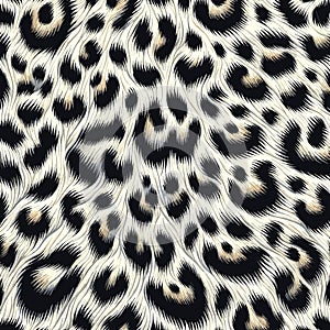 Leopard fur pattern texture background.