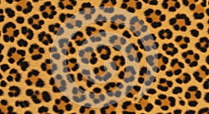 Seamless Leopard Fur Texture