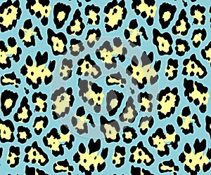 Seamless Leopard Skin Pattern for Textile Print for printed fabric design for Womenswear, underwear, activewear kidswear