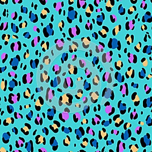 Seamless  Leopard Skin Pattern for Textile Print for printed fabric design for Womenswear, underwear, activewear kidswear a