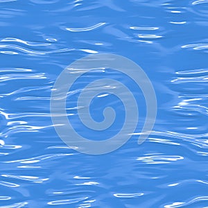 Seamless light blue water pattern