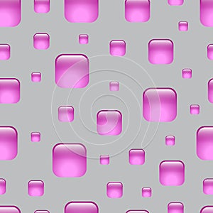 Seamless lilac abstract geometric pattern.