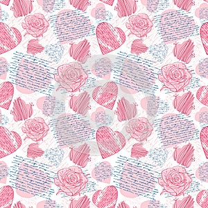 Seamless love letters