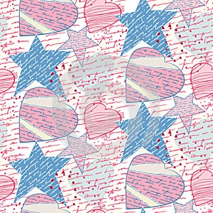 Seamless love letters