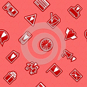 Seamless Love Pattern