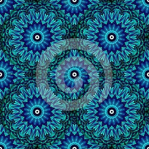 Seamless mandala pattern