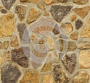 Seamless masonry background photo