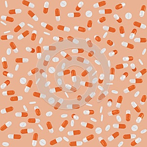 Seamless medical background