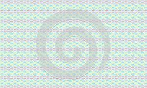 Seamless Memphis Pattern with Geometric Abstract Elements