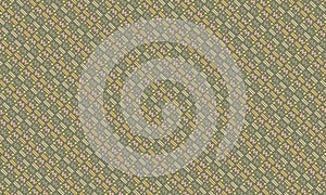 Seamless Memphis Pattern with Geometric Abstract Elements