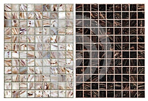 Seamless mix of mosaic