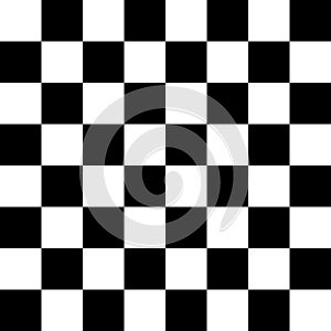Seamless modern chess board pattern vector illustration. Eps10.