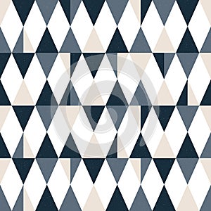 Seamless modern triangle pattern. Geometric wallpaper.