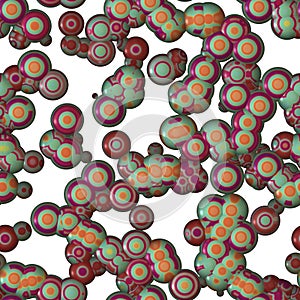 Seamless molecular scientific pattern