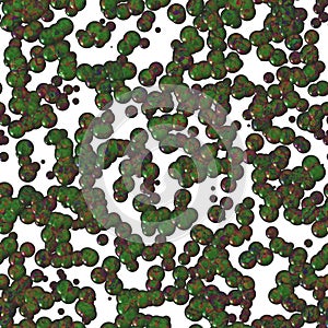 Seamless molecular scientific pattern