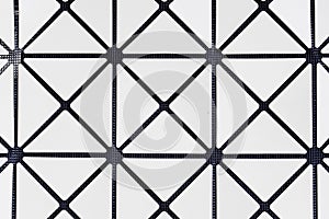 Seamless Monochrome Geometric Pattern