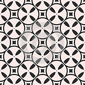 Seamless monochrome geometric texture with tapes, bobbins