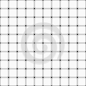 Seamless monochrome minimalistic pattern.