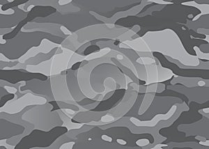 Seamless multi camouflage pattern urban grey