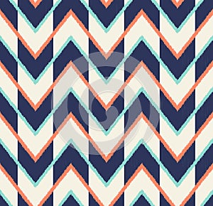 Seamless multicolor arrow pattern