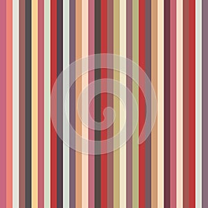 Seamless Multicolor Striped Pattern, Vertical Lined Background Ready for Textile Prints.