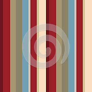 Seamless Multicolor Striped Pattern, Vertical Lined Background Ready for Textile Prints.