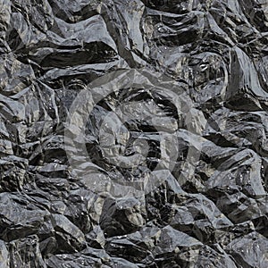 Seamless obsidian pattern photo