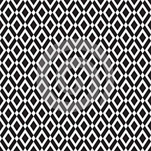 Seamless op art geometric square tile pattern background