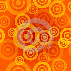 Seamless Orange Pattern